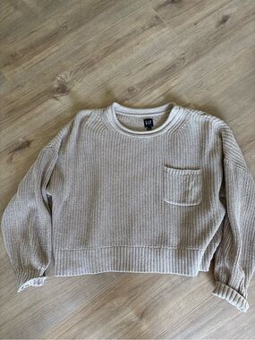 GAP Women's shaker stitch Knit Crewneck Sweater
